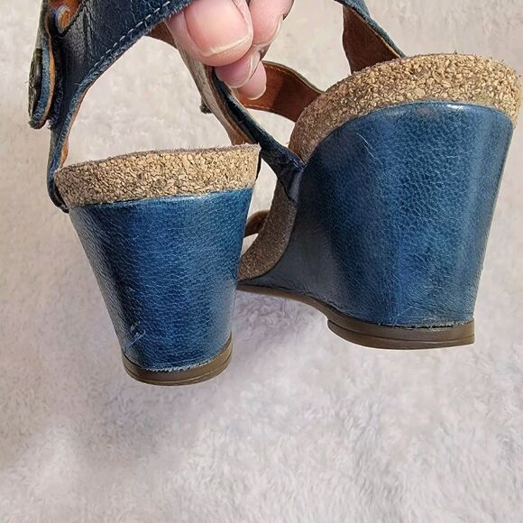Taos Festival Wedge Comfort Sandals Colorblock‎ Size EU 38 US 7-7.5 Model 4048 - Picture 7 of 16